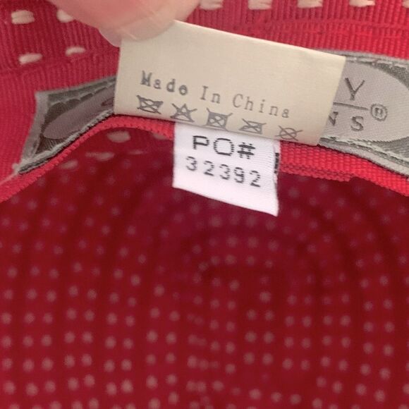 Sun Day Afternoons Red/Cream Sun Hat UPF50+ Packable main image 4